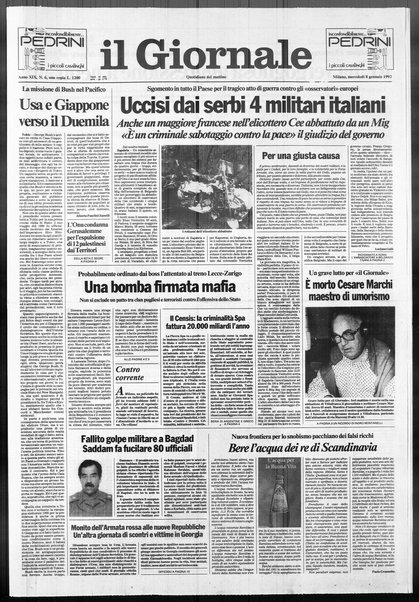 Il giornale : quotidiano del mattino